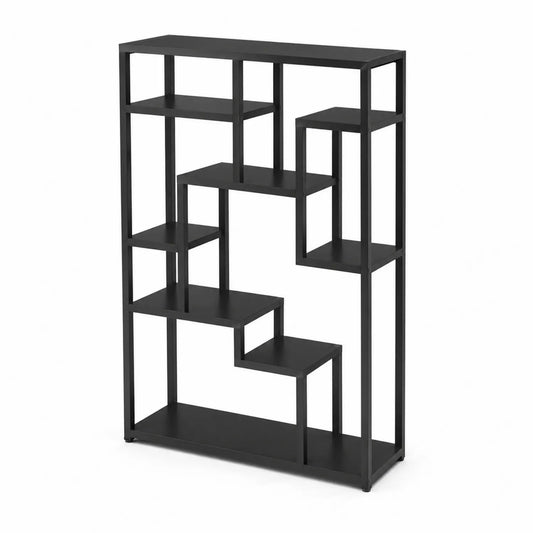 Étagère en Métal Noir 180x120x30 cm